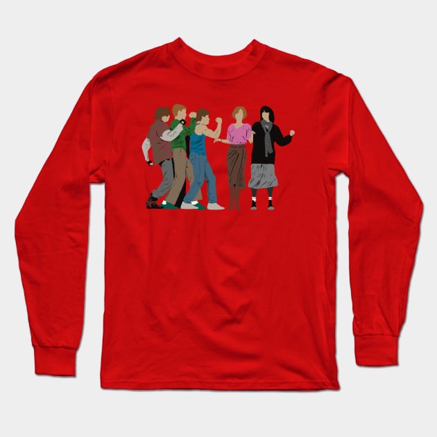 The Breakfast Club Long Sleeve T-Shirt by @johnnehill